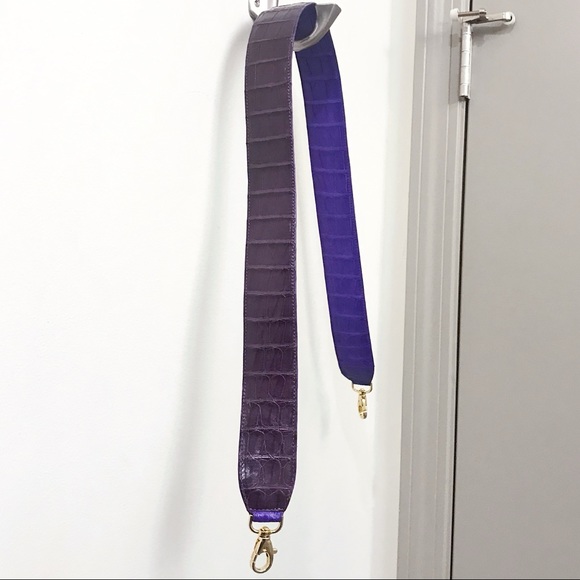 Nancy Gonzalez Alligator Crocodile Guitar Bag Strap - Picture 2 of 7